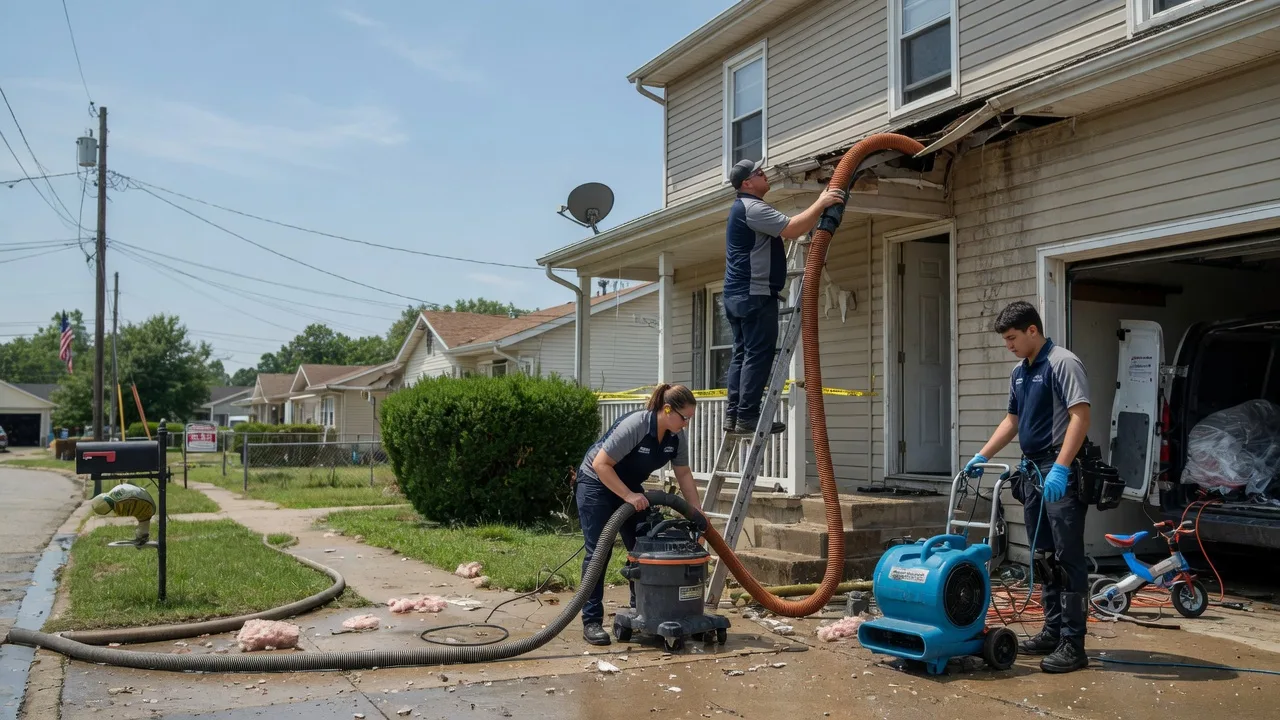 Water Damage Restoration in Medon, TN near me